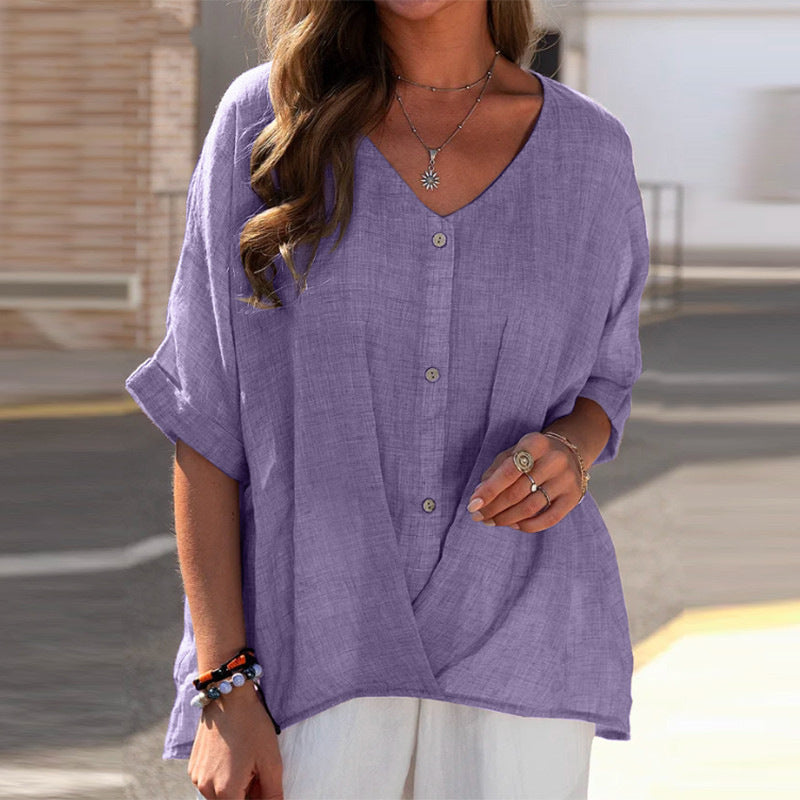 Blusa suelta de gasa Summer Breeze