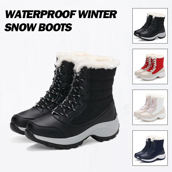 BOTAS DE NIEVE DE INVIERNO IMPERMEABLES 