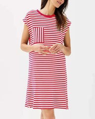 Women's Striped T-Shirt Dress (Buy 2 Free Shipping)