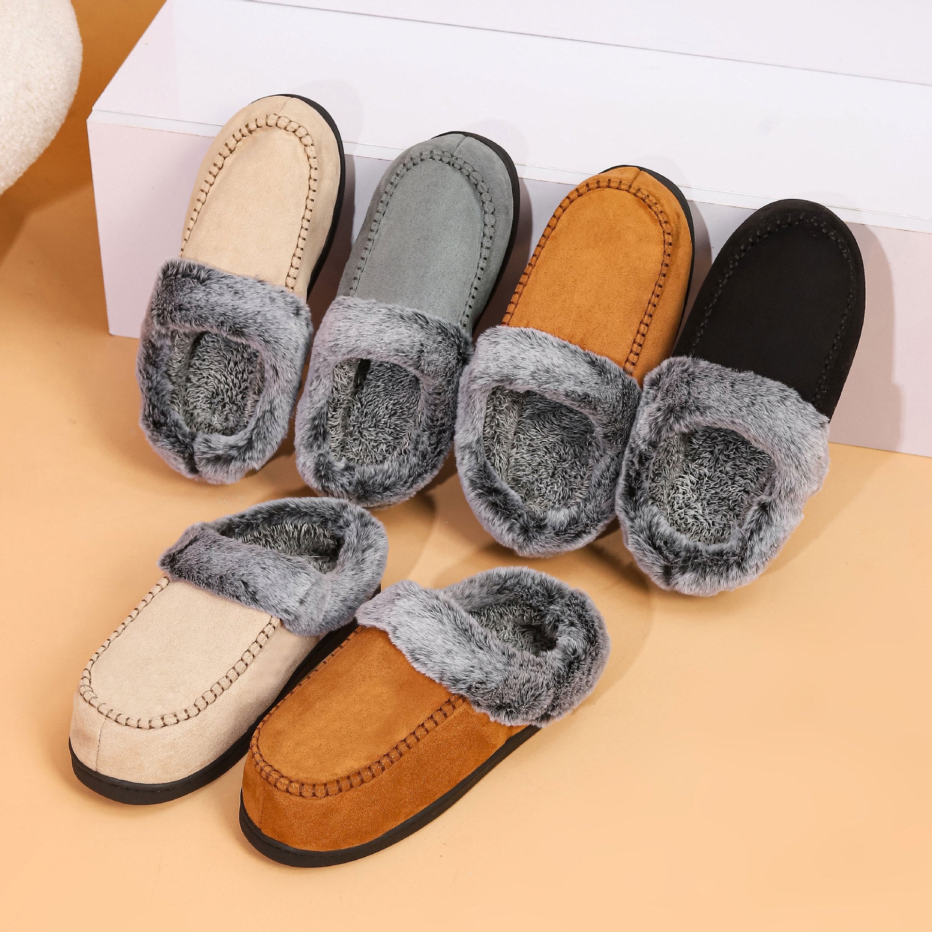 Men's warm outdoor velvet non-slip shoes