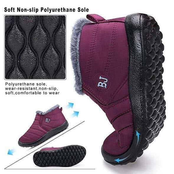 Women Premium Light weight & Warm & Comfy Snow Boots