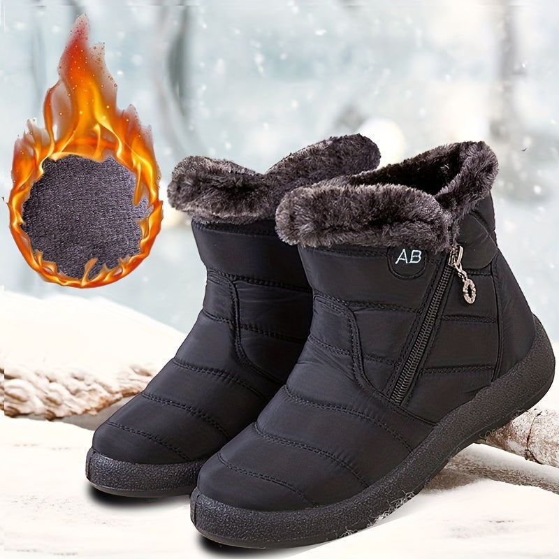 Women's Cozy Winter Waterproof Anti-Slip Orthopedic Boots