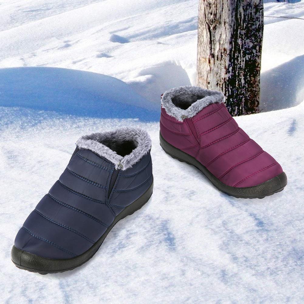 Women Premium Light weight & Warm & Comfy Snow Boots