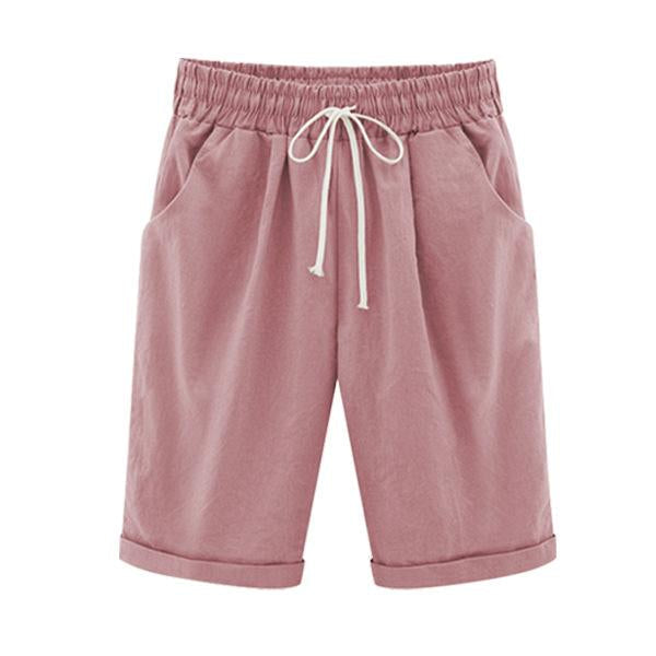 Elastic Waist Casual Comfy Summer Shorts