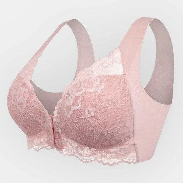 💕Kaufen Sie 1 und erhalten Sie 1 gratis💕 Bequemer bügelloser 5D-Shaping-Push-Up-BH mit Frontverschluss 