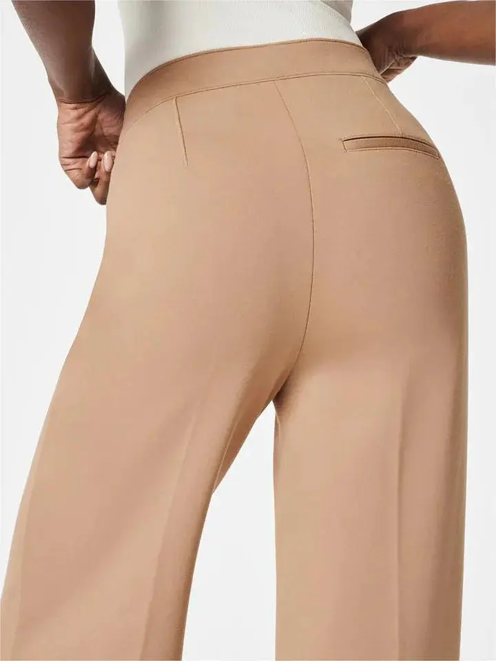 Tummy Control Button Wide Leg Pants(BUY 2 FREE SHIPPING)