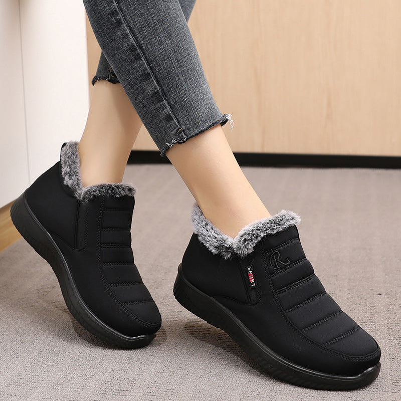 Women's Waterproof Soft Cotton Boots