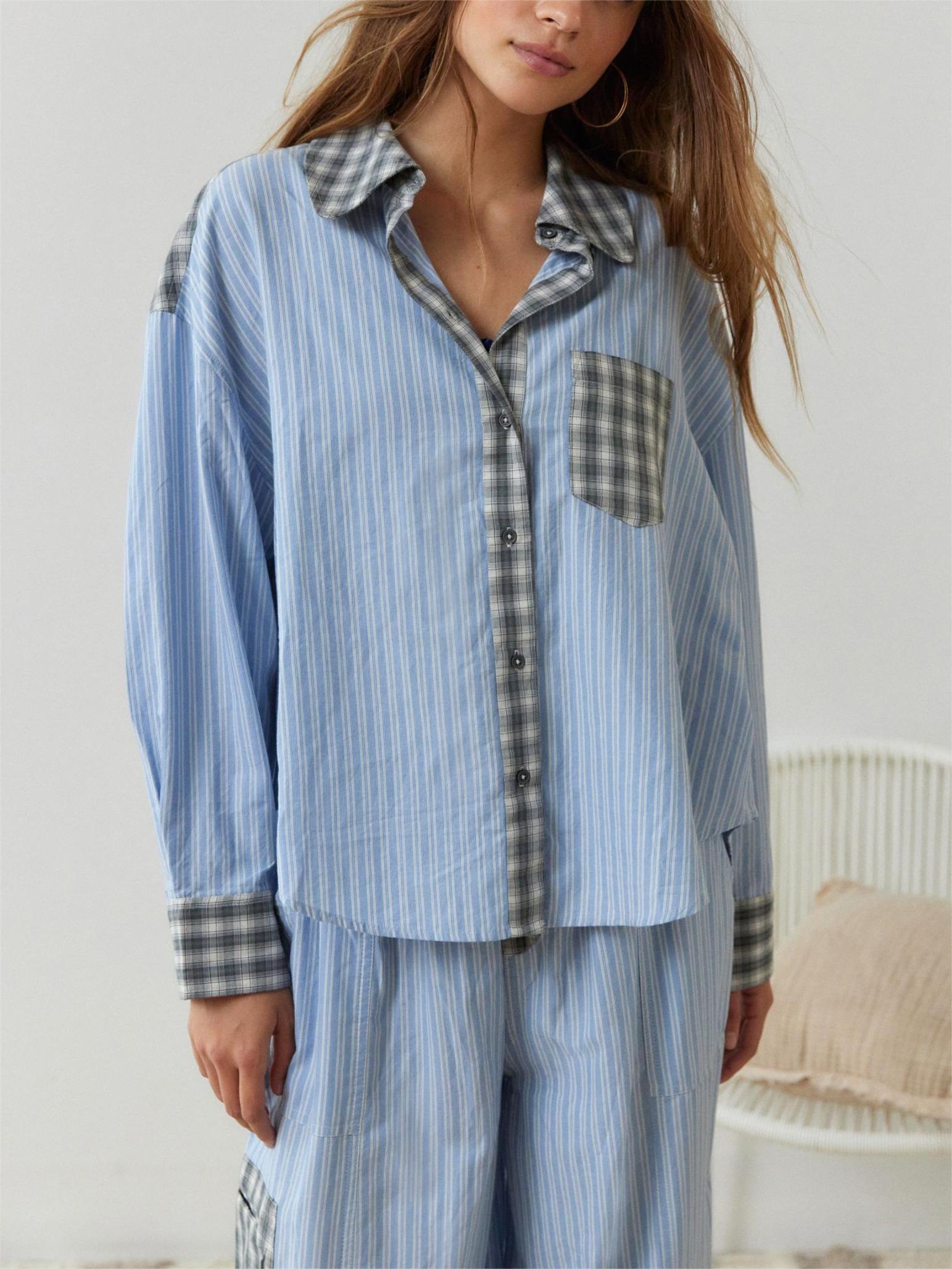 2024 Neues, lockeres Pyjama-Set für Damen (Kaufen Sie 2, kostenloser Versand)