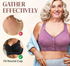 💝Hot Sale💝2024 New Stretchy Front Closure Breathable Bra for Seniors