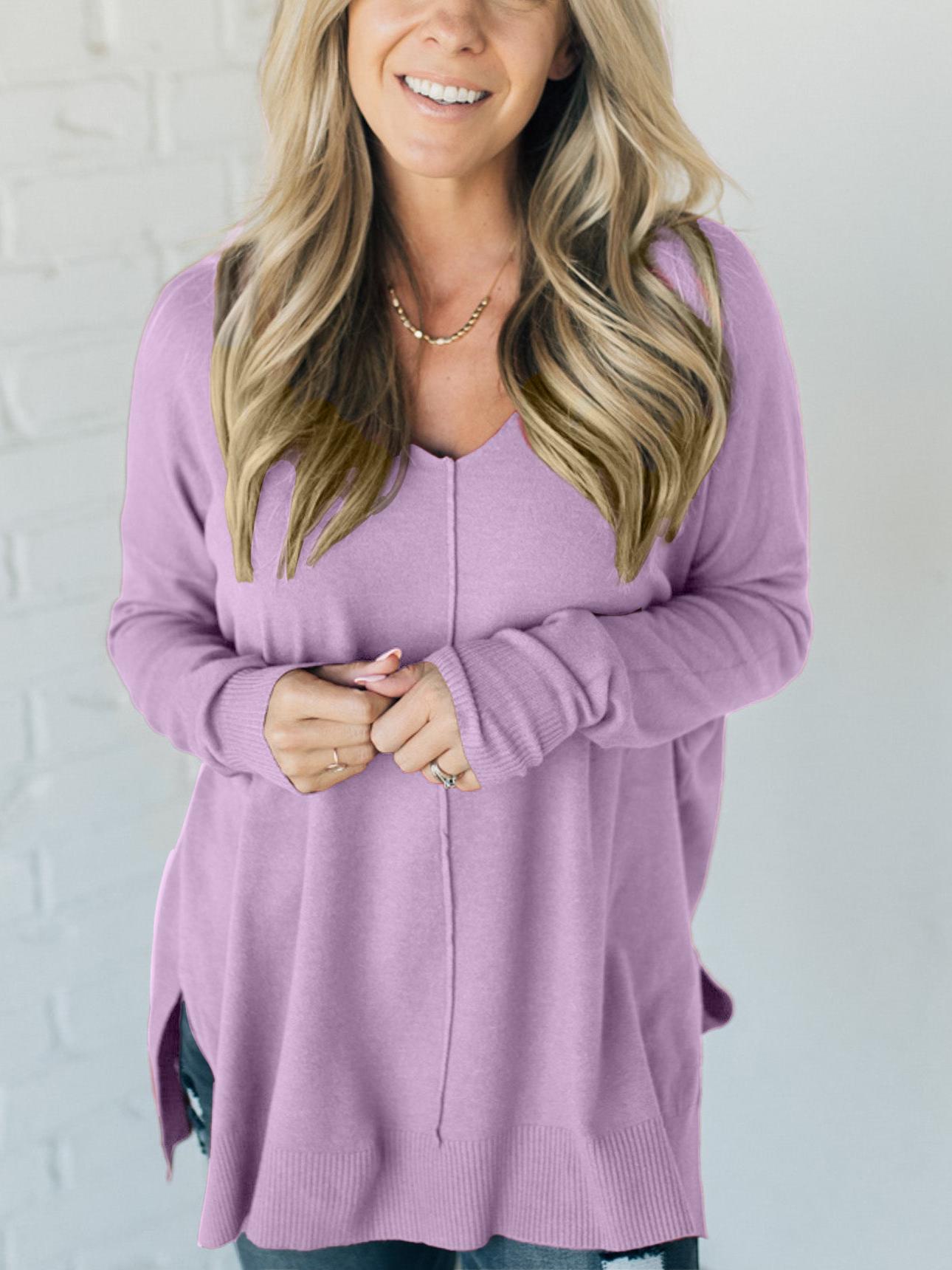 Women's Ultra Soft Seam Front Sweater (Buy 2 Free Shipping)