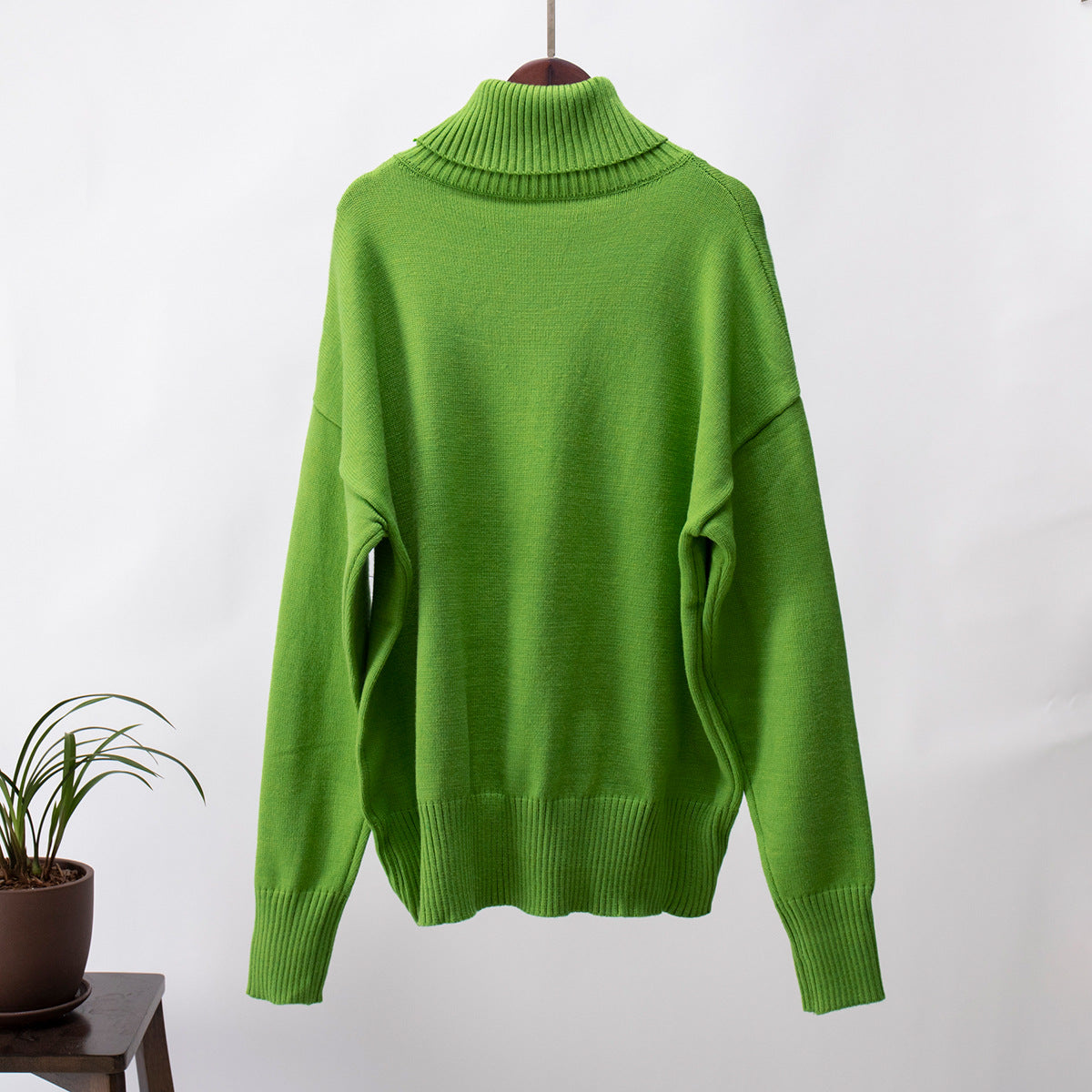 Women's Loose Knitted Pullover Sweater