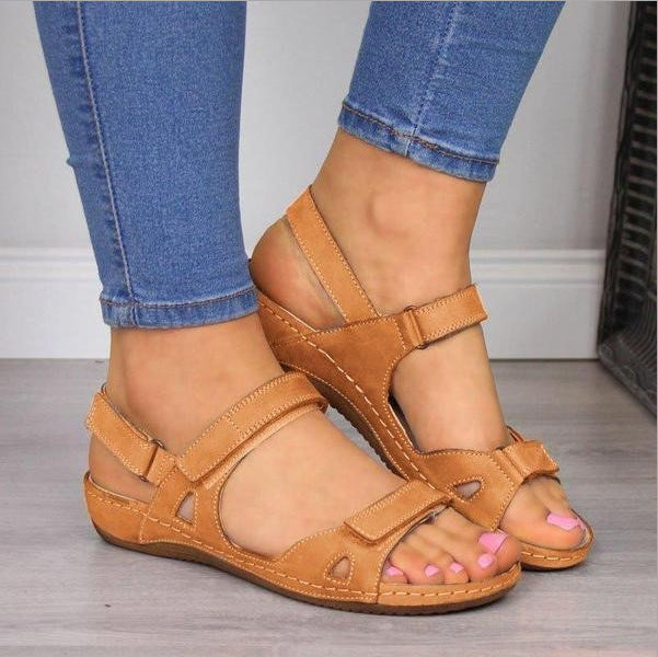 🔥LAST DAY 49% OFF -Premium Faux Leather Women Sandals