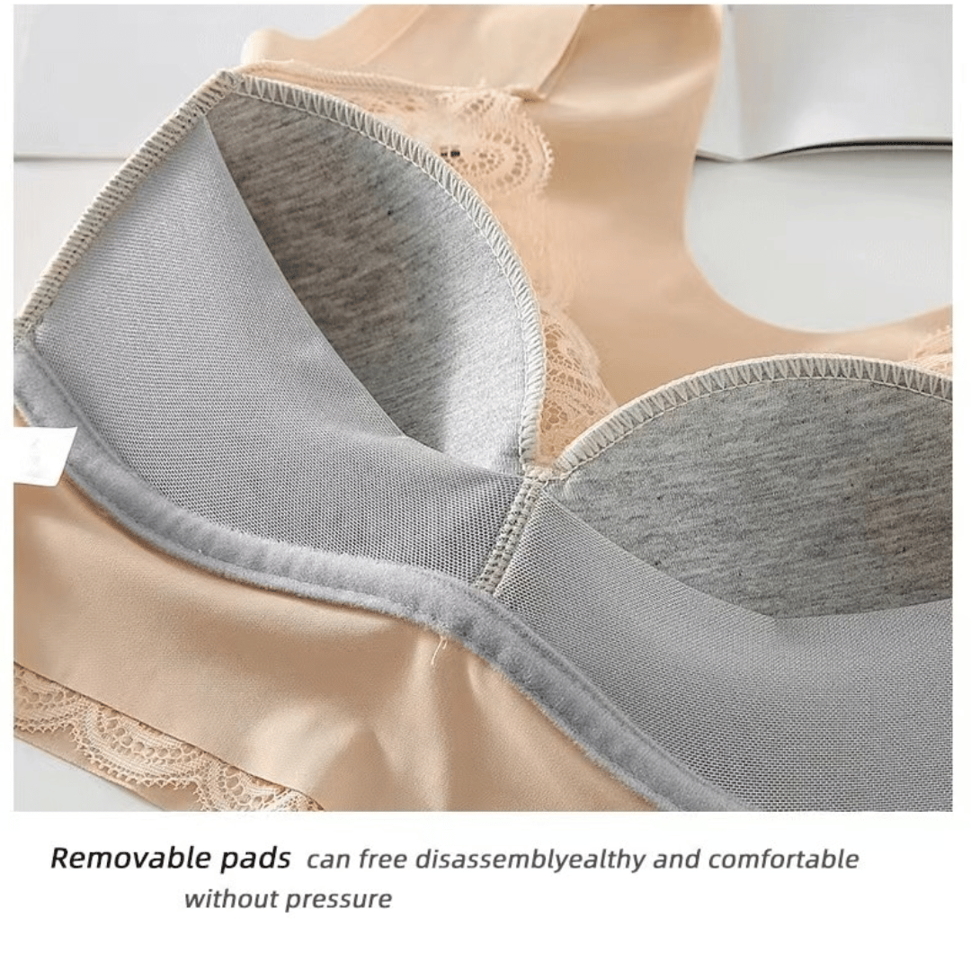 🔥Last Day Buy 1 Get 2 Free😍-Seamless Bra Wireless Push Up Lace Bra