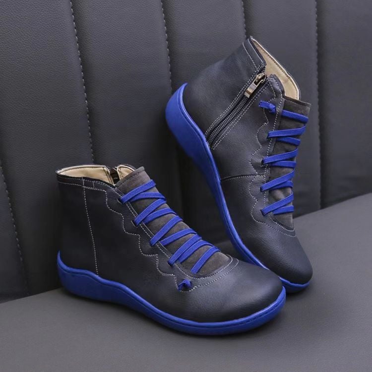 🔥Oferta especial 49 % de descuento🔥 - Botas cómodas de cuero hechas a mano para dar soporte al pie 