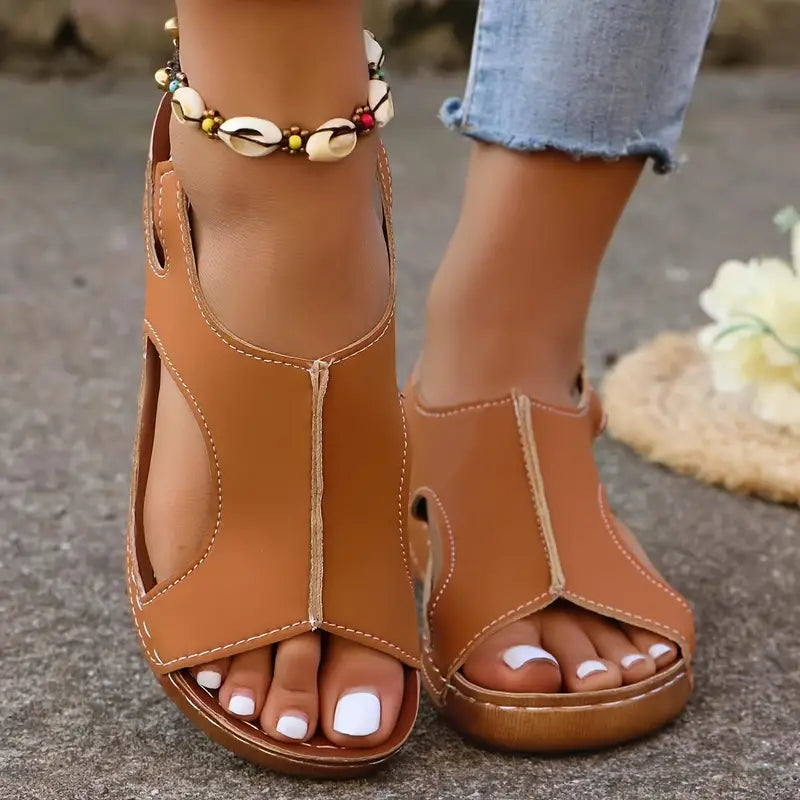 🔥Last Day Promotion 50% OFF - Women's New Summer Rhinestone Open Toe Orthopaedic Sandals