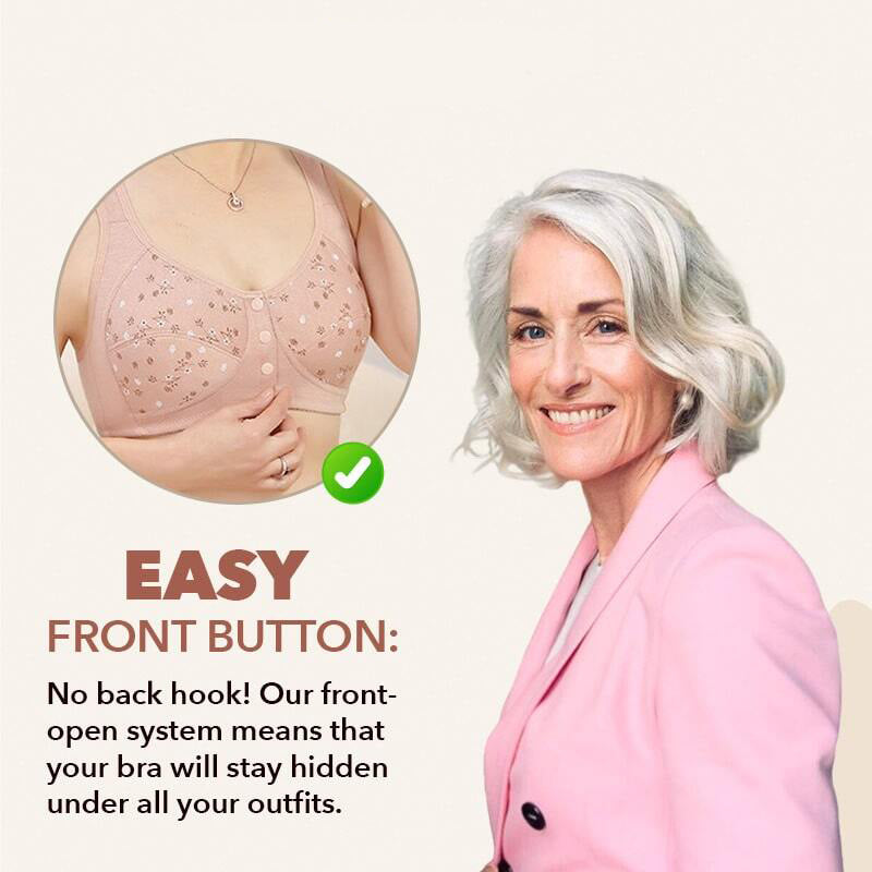 🎁Buy 1 Get 2 FREE🎁 - Comfortable & Convenient Front Button Bra