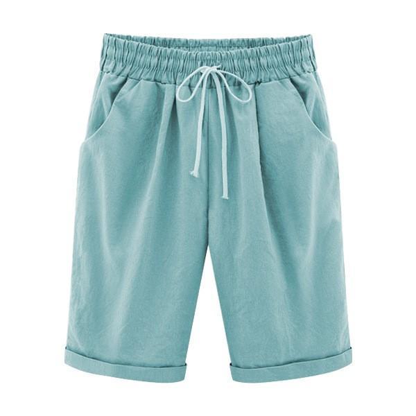 Lässige, bequeme Sommershorts mit elastischer Taille