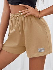 Women's Casual Drawstring Waist Sport Shorts