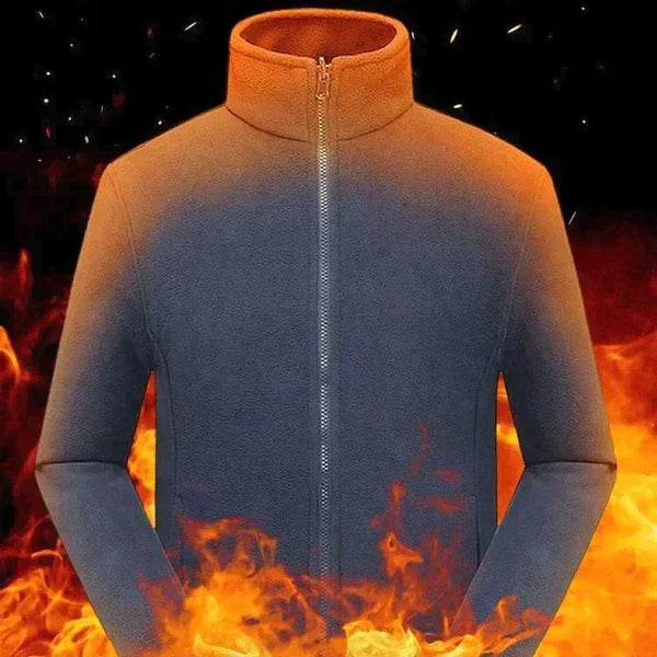 🔥Double-Layer Fleece Hooded Jacket