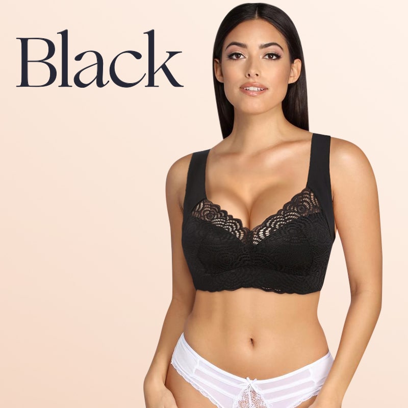 Ultimate Lift Full-Figure Seamless Lace Cut-Out Bra