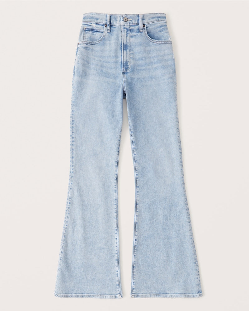 Ultra High Rise Stretch Flare Jeans für Damen (Kaufen Sie 2, kostenloser Versand) 