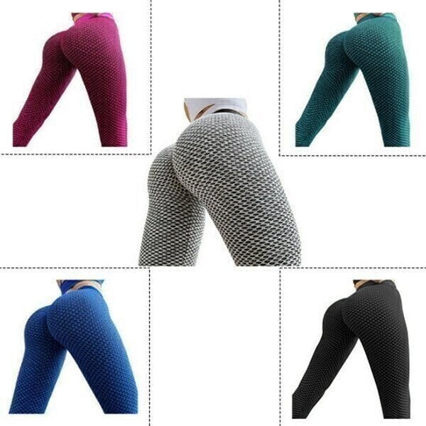 Pantalones de yoga sexys con cintura alta que levantan los glúteos 