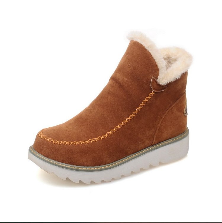 Klassische rutschfeste Schneestiefeletten für Damen 