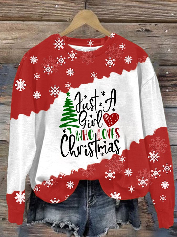 🔥Buy 3 Get 10% Off🔥Christmas Women's Printed Long Sleeve Sweatshirt