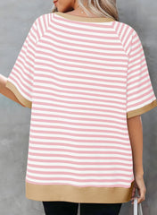 Women's Oversized Striped T Shirts (Buy 3 Free Shipping)