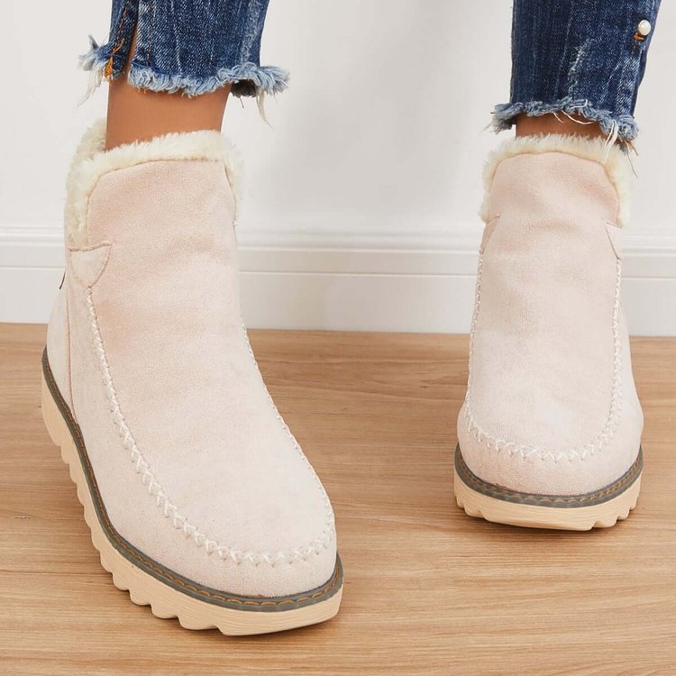 Klassische rutschfeste Schneestiefeletten für Damen 