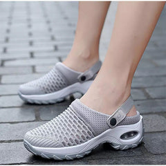 ⭐Last Day Sale 50% OFF⭐ Women's Orthopedic Clogs With Air Cushion Support