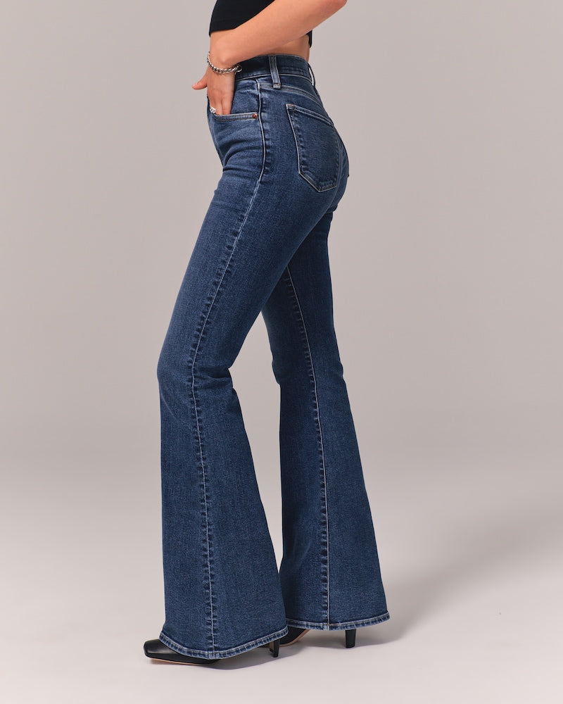 Ultra High Rise Stretch Flare Jeans für Damen (Kaufen Sie 2, kostenloser Versand) 