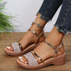 🔥LAST DAY 50% OFF🔥2024 NEW WOMEN'S OPEN TOE WEDGE ORTHOPEDIC SANDALS