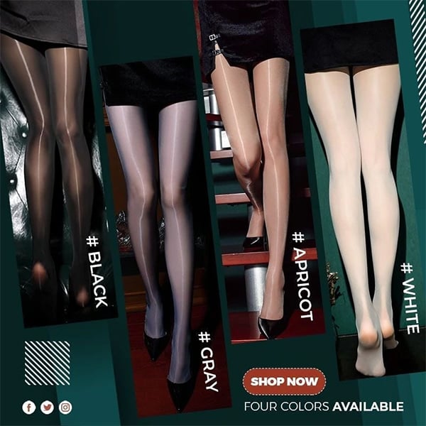 (🎁2024 New Year Hot Sale🎁)🔥4Pcs Plus Size Pearlescent Silk Stockings Pantyhose(49% OFF)