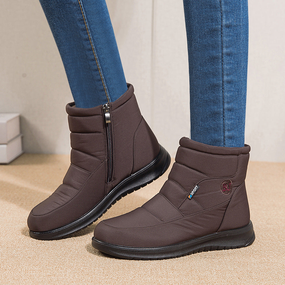 Wasserdichte Winterschneestiefel für Damen 