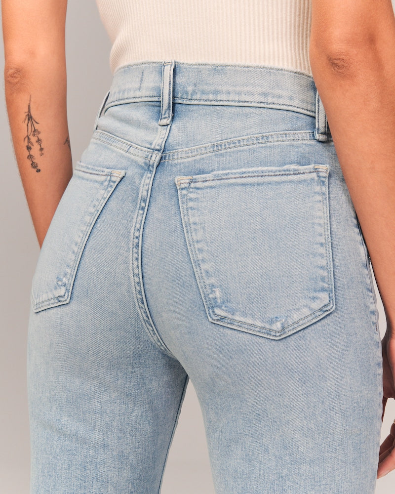 Ultra High Rise Stretch Flare Jeans für Damen (Kaufen Sie 2, kostenloser Versand) 