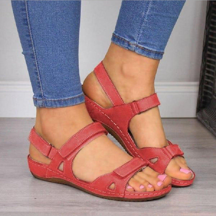 🔥LAST DAY 49% OFF -Premium Faux Leather Women Sandals