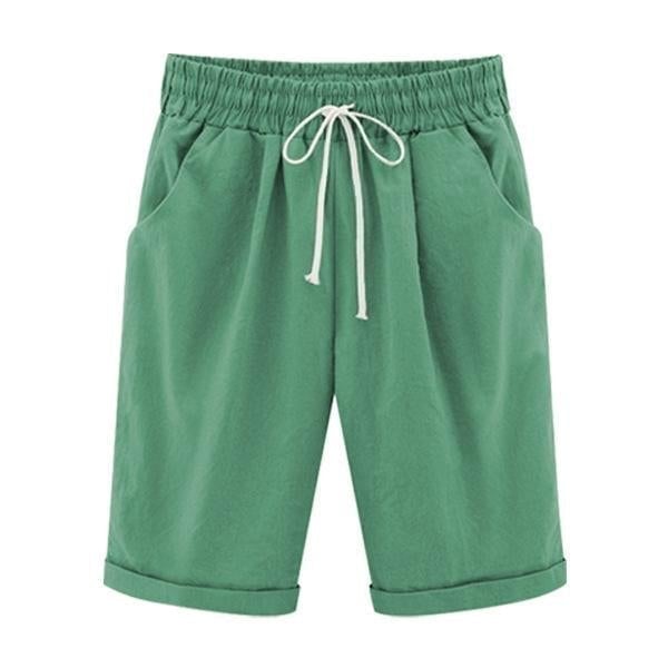 Lässige, bequeme Sommershorts mit elastischer Taille