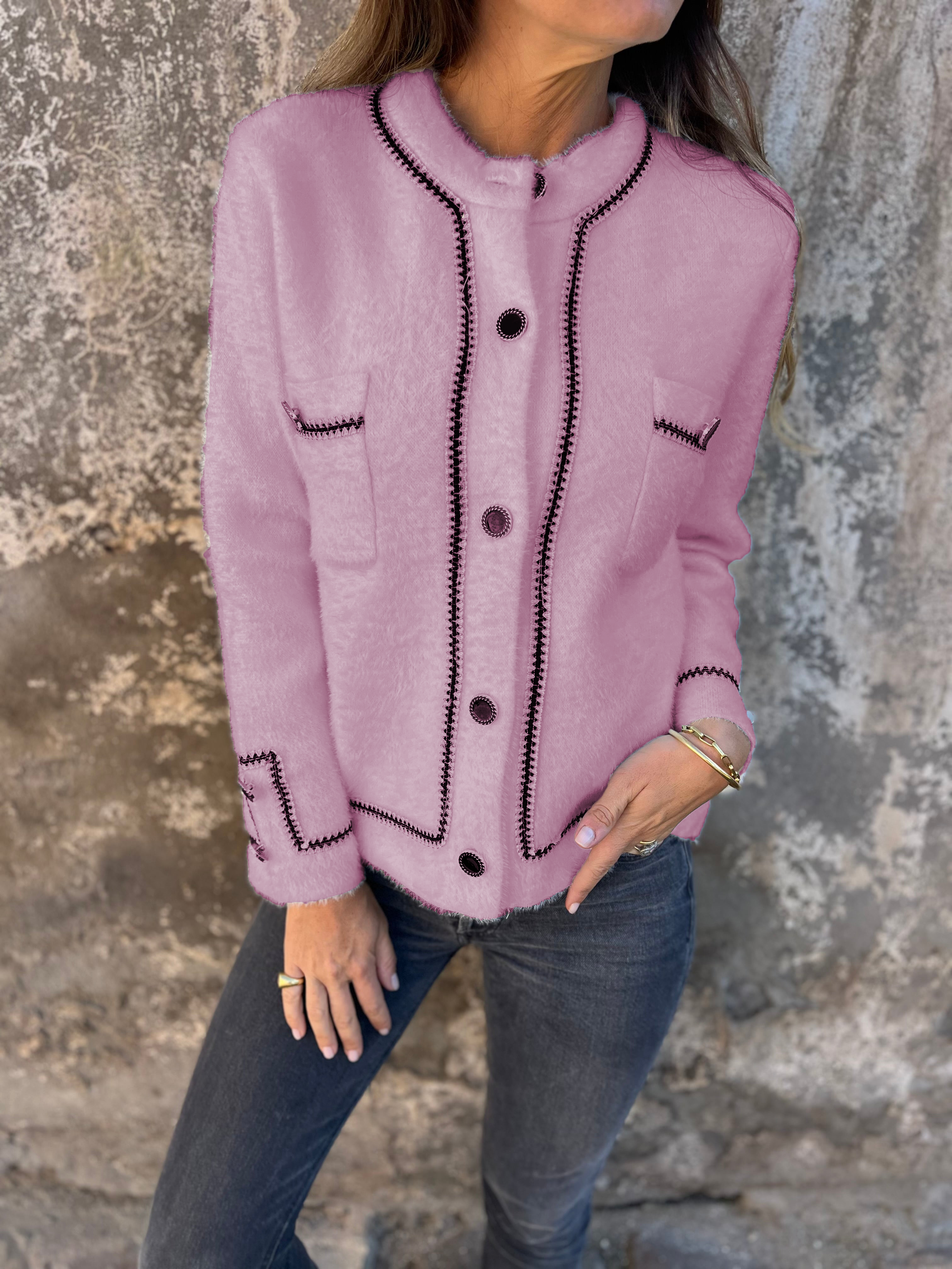 2024 New style elegant fashion cashmere jacket