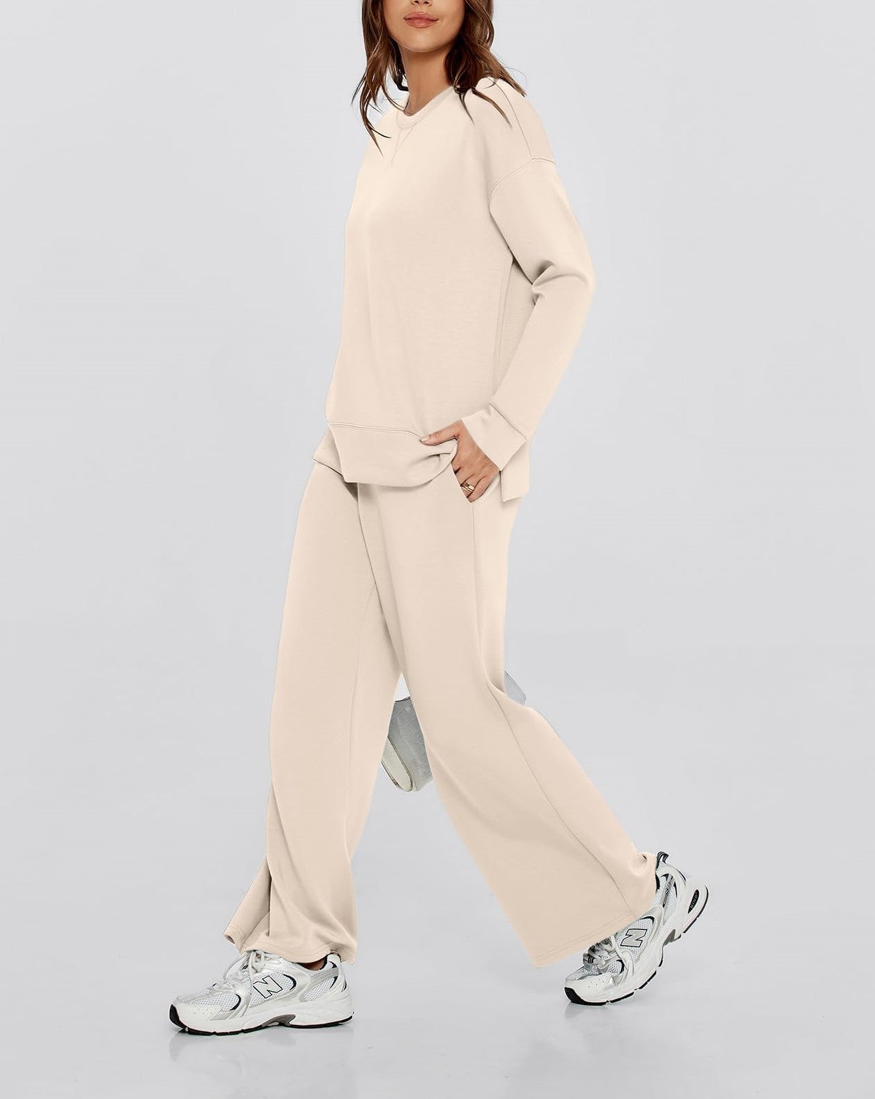 Women’s Pullover Tops Long Pants Casual Tracksuit Sets (Buy 2 Free Shipping)