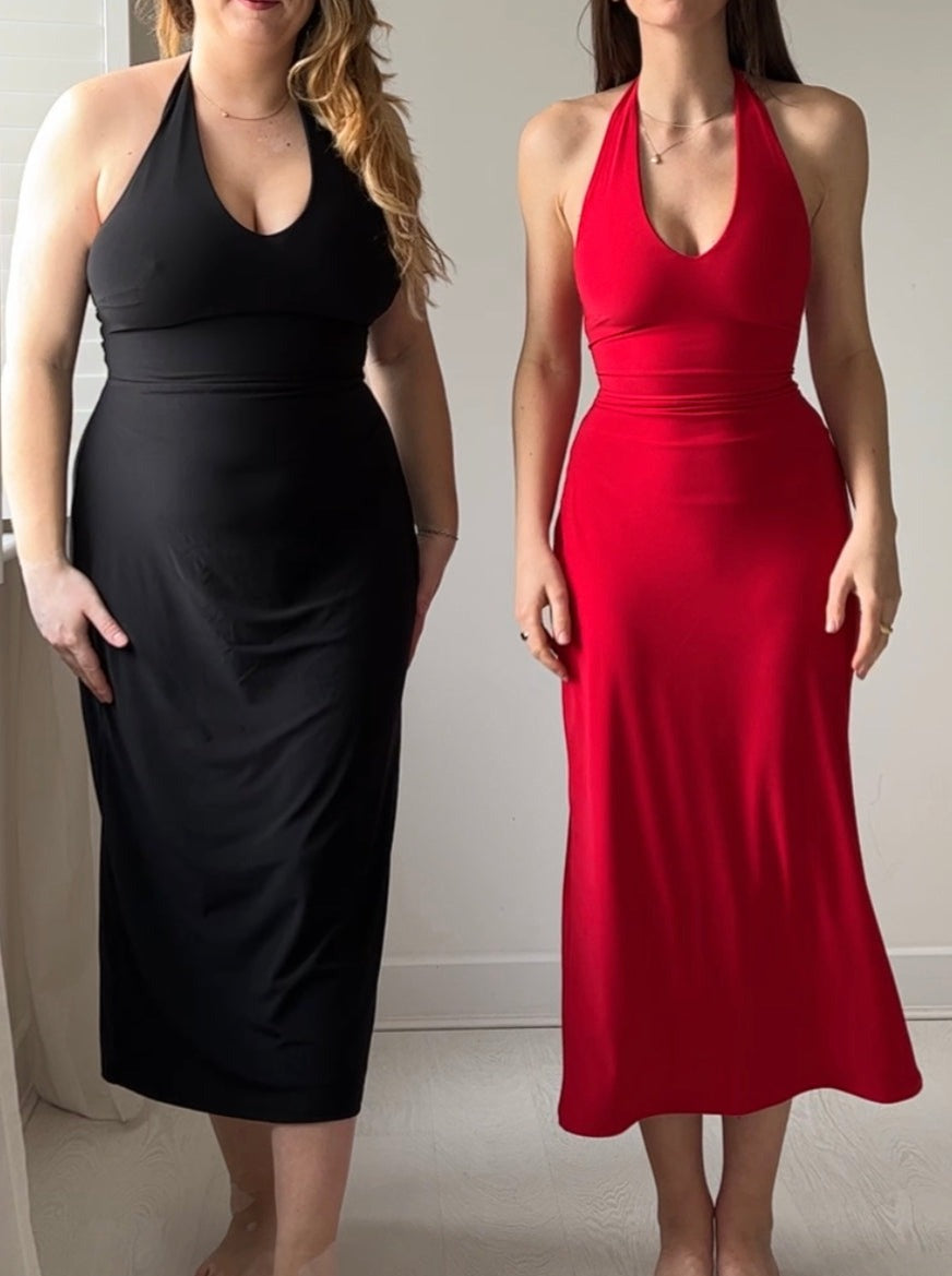 Neckholderkleid für Damen (2 Stück kaufen, kostenloser Versand) 