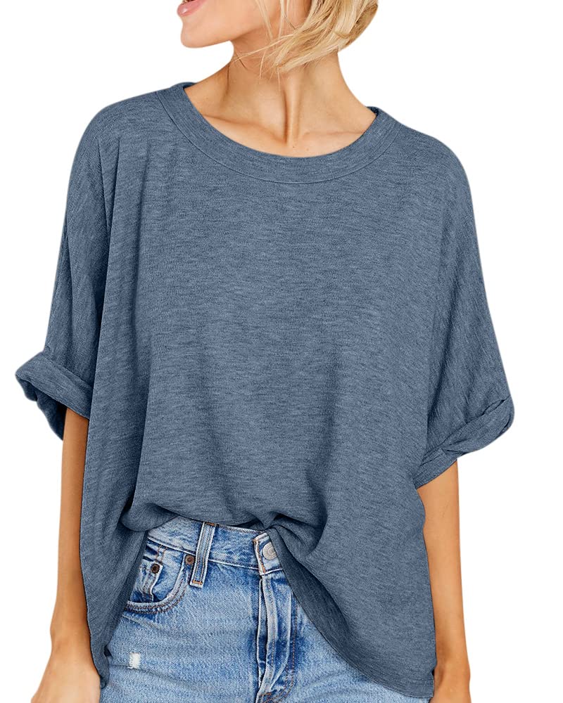 Übergroßes Casual-T-Shirt für Damen im Sommer (Kaufen Sie 3, kostenloser Versand)