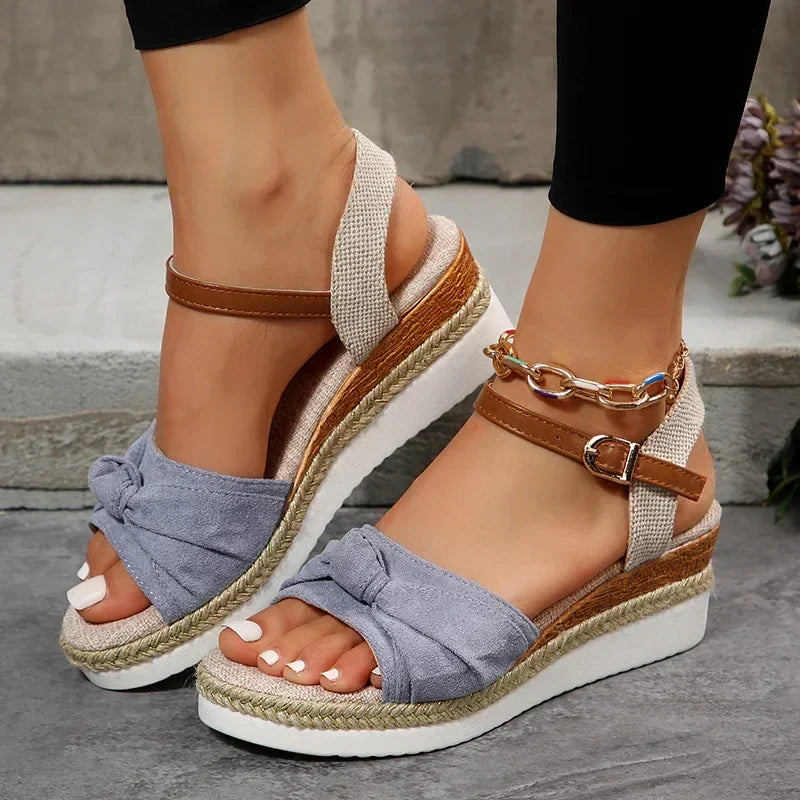 BOHO BLISS KEILSANDALEN