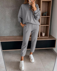 Women's Casual Two Piece Jogger Sets (Buy 2 Free Shipping)