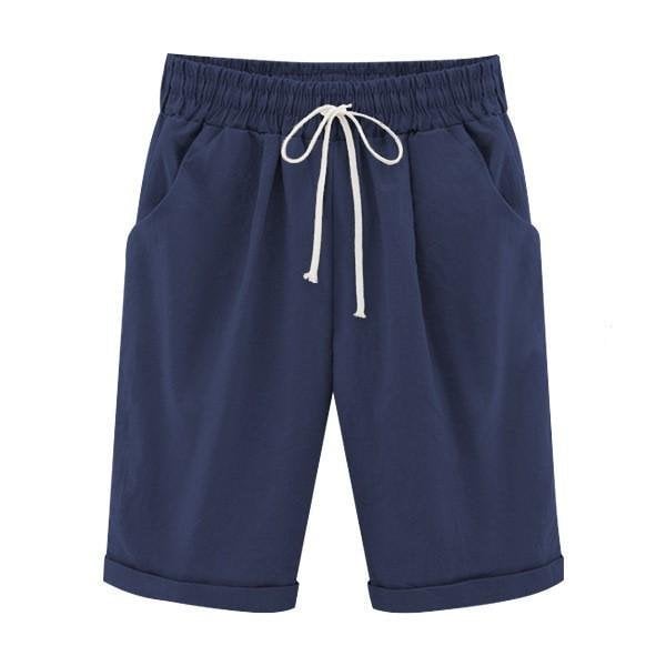 Elastic Waist Casual Comfy Summer Shorts