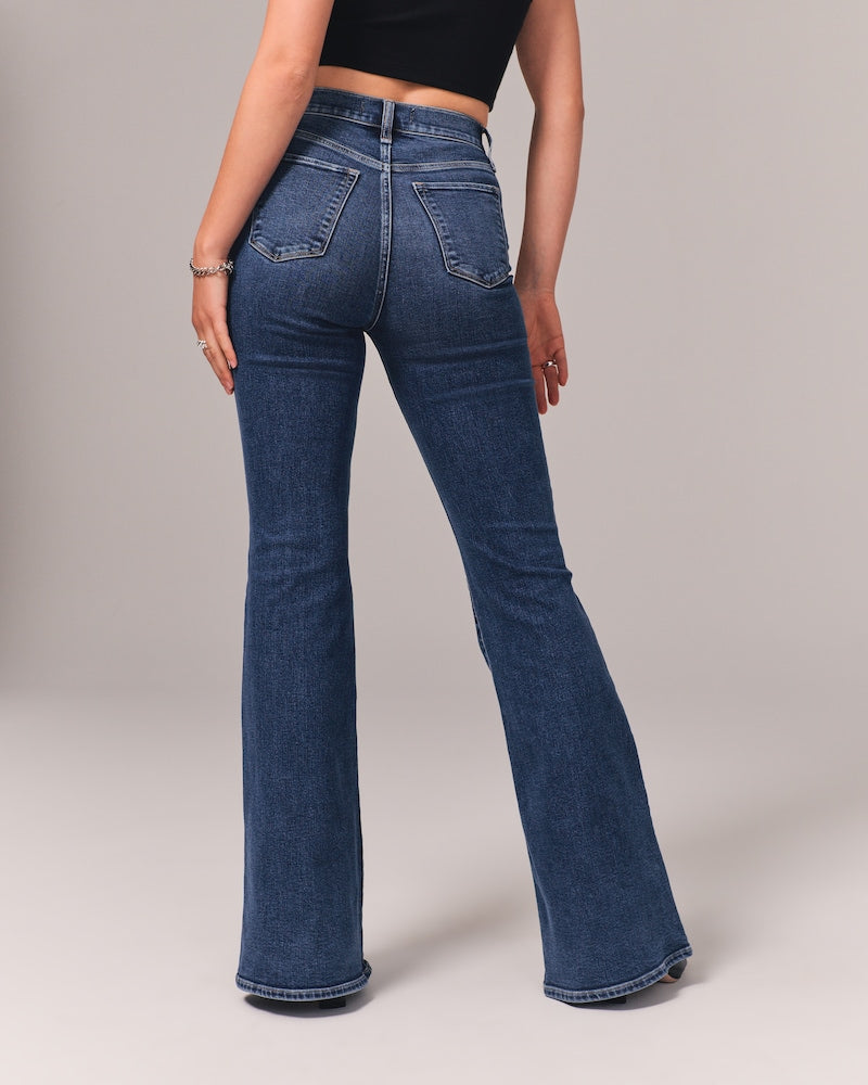 Ultra High Rise Stretch Flare Jeans für Damen (Kaufen Sie 2, kostenloser Versand) 