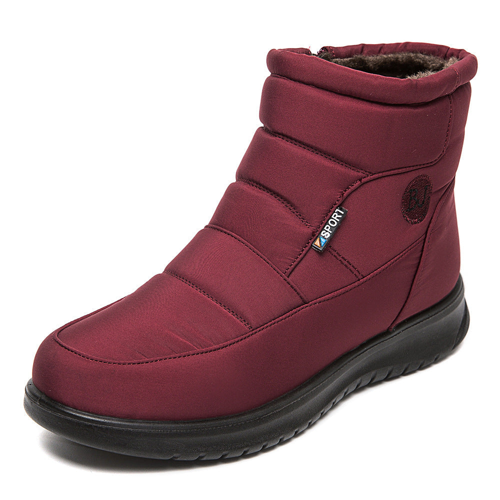 Botas de nieve impermeables de invierno para mujer 