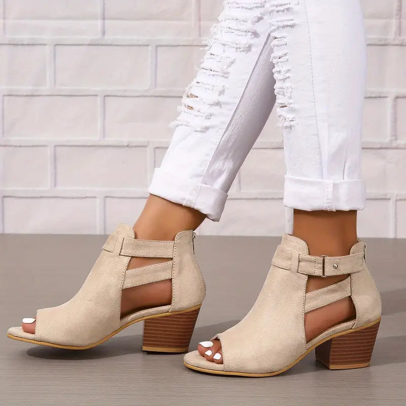 🔥Letzter Tag Aktion 50% RABATT - 2024 Neue orthopädische High Heels aus Leder für Damen 