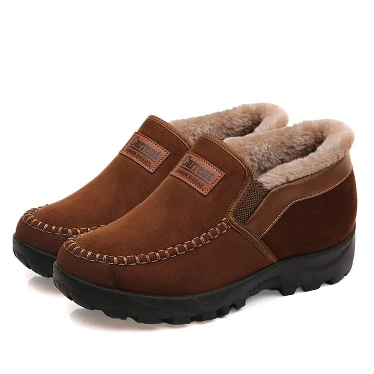 Comfortable Waterproof Warm Leather Snow Boots