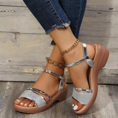 🔥LAST DAY 50% OFF🔥2024 NEW WOMEN'S OPEN TOE WEDGE ORTHOPEDIC SANDALS